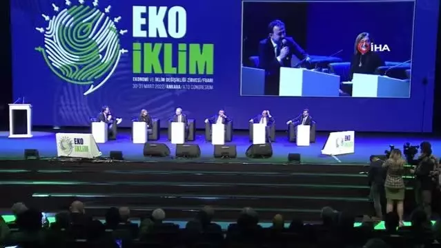 EKO İKLİM Zirvesi'ne katılan ABB Başkanı Yavaş, çevre dostu projelerini anlattı