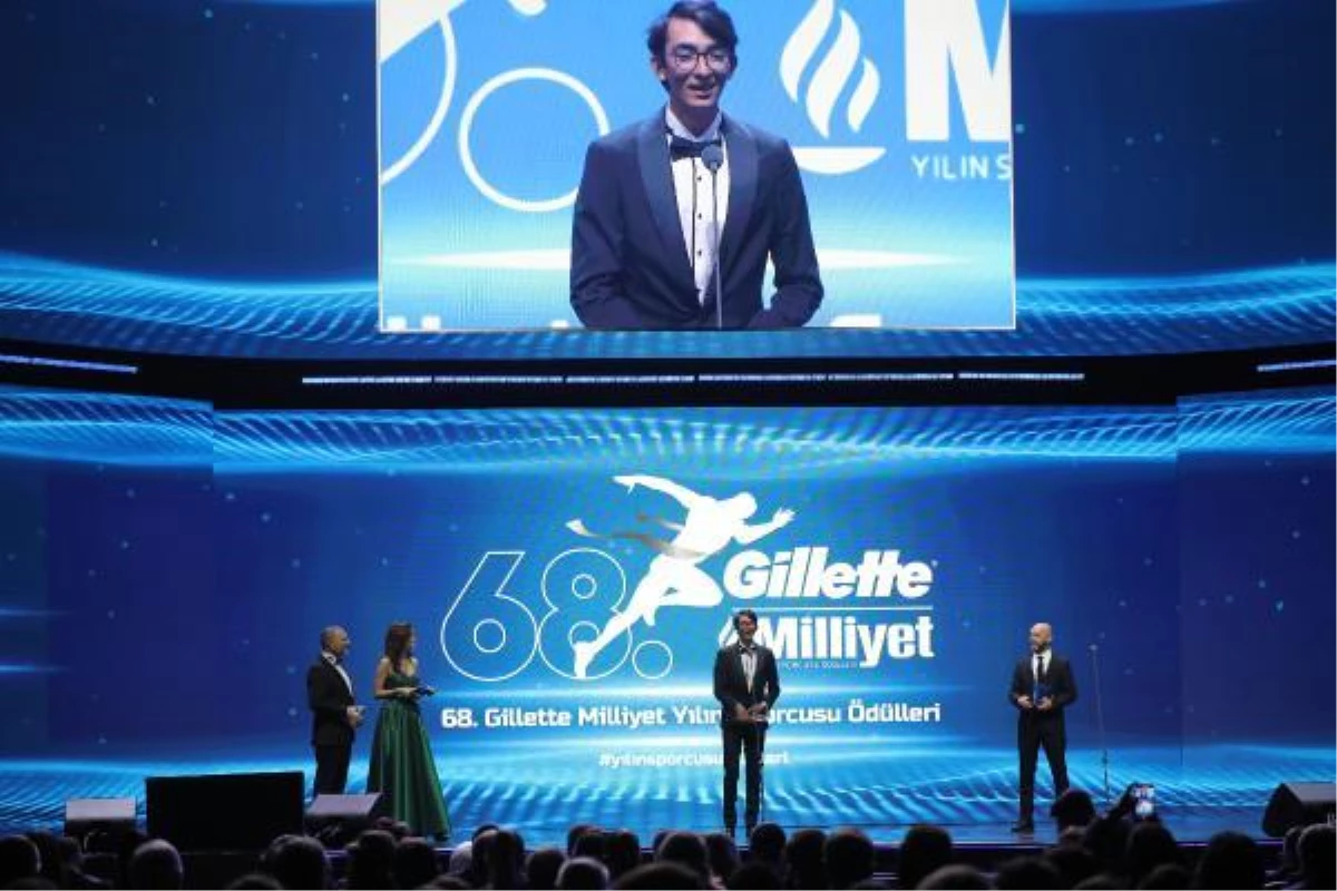 Gillette Milliyet Yılın Sporcusu Ödülleri\'nde Mete Gazoz\'a Altınyıldız Classics ödülü