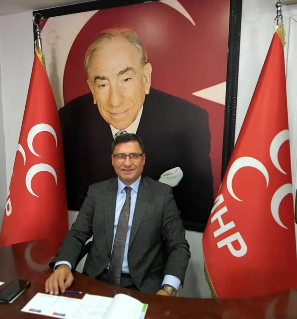 MHP İlçe Başkanı İnan, Şehit Savcı Mehmet Selim Kiraz\'ı andı