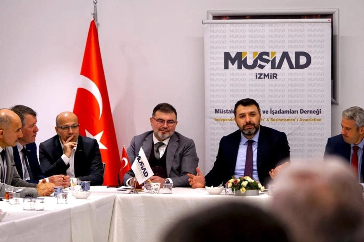 MÜSİAD İzmir, KOSGEB Başkanı Kurt\'u ağırladı