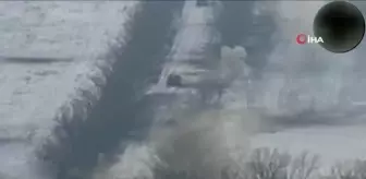 Ukraynalı askerler Rus ordusunu pusuya düşürdü