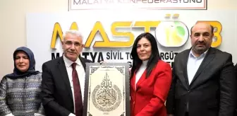 Başkan Güder'den MASTÖB'e hayırlı olsun ziyareti