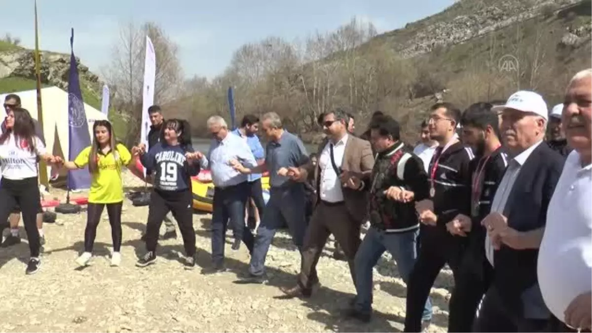 Diyarbakır\'da doğa yürüyüşü, kaya tırmanışı ve rafting yarışması düzenlendi (2)