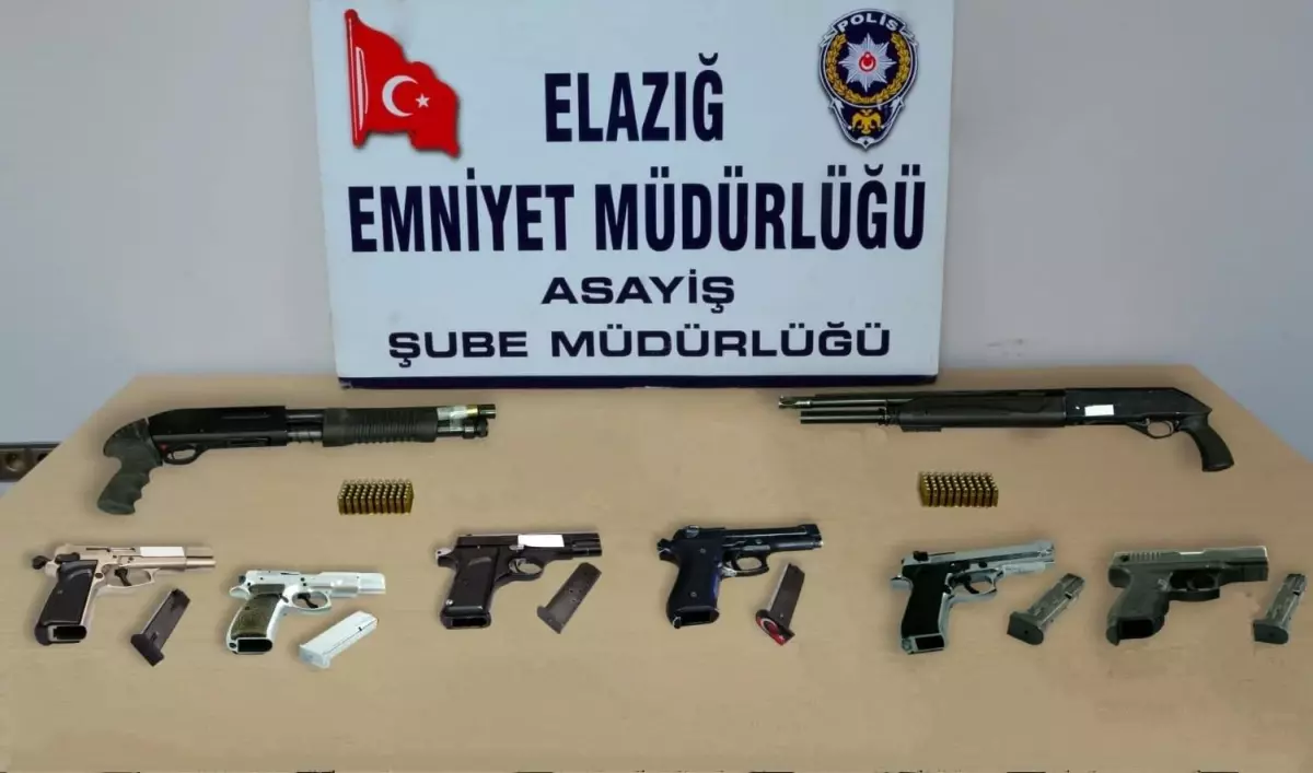 Elazığ\'da asayiş ve şok uygulamalarında 126 kişi yakalandı