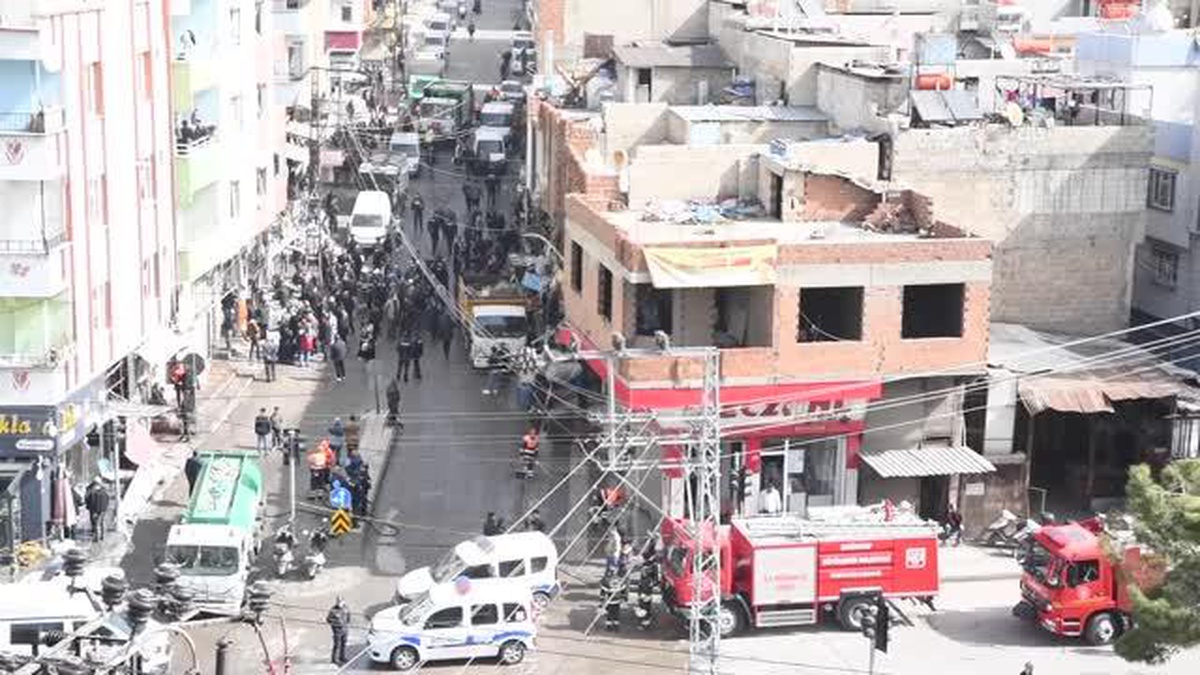 GAZİANTEP - İş yerindeki tüp patlaması büyük çapta hasara yol açtı (2)