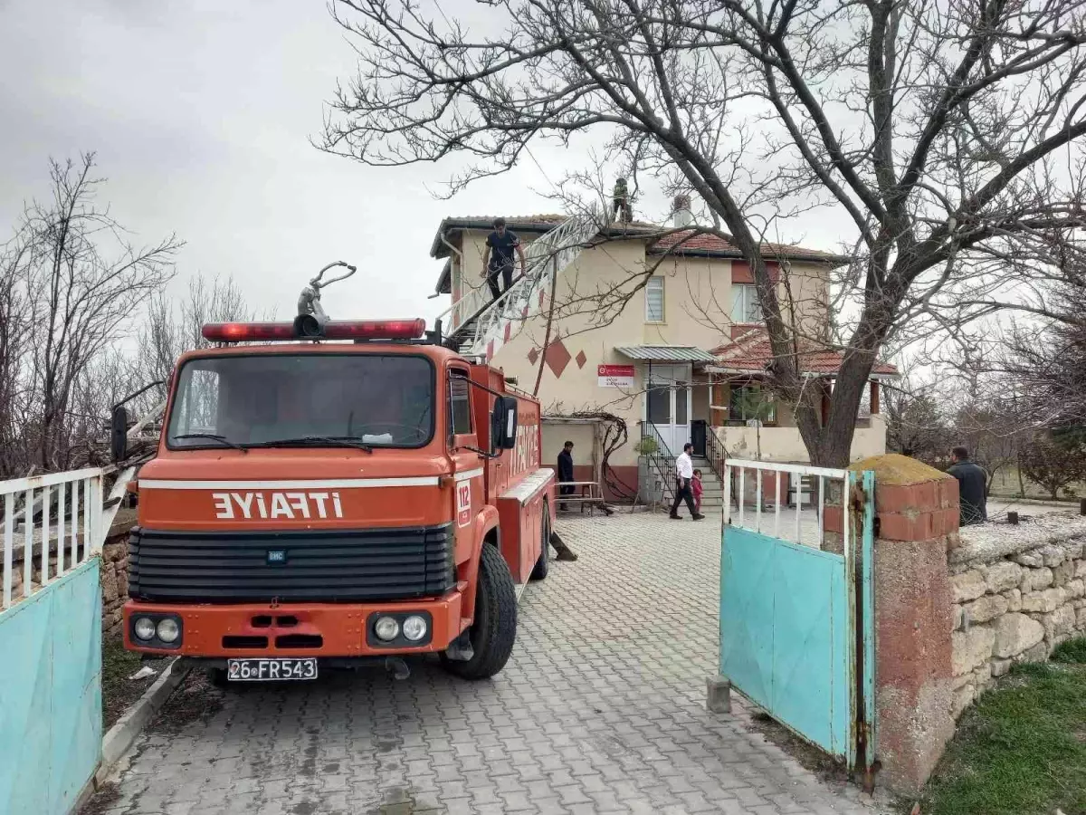 Günyüzü ilçesinde bir günde iki yangın