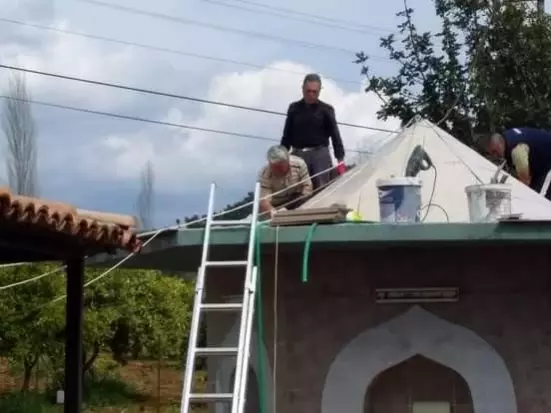 Köyceğiz Zeytinalanı Çıyan Camii yenilendi