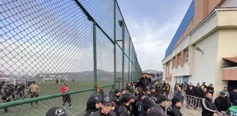 Amatör lig maçında kavga çıktı