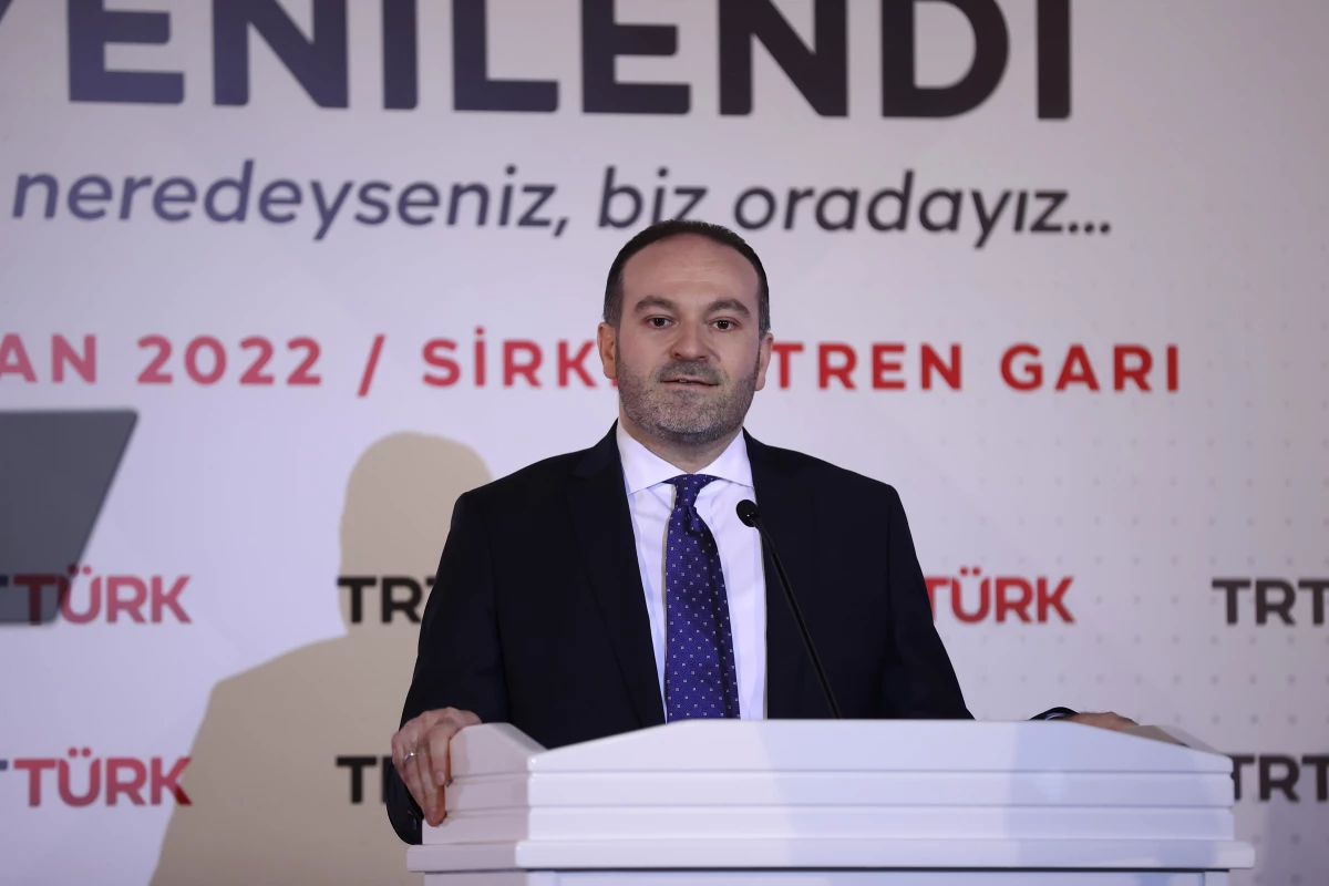 TRT Genel Müdürü Sobacı, TRT Türk\'ün yenilenen içeriğinin tanıtıldığı programda konuştu