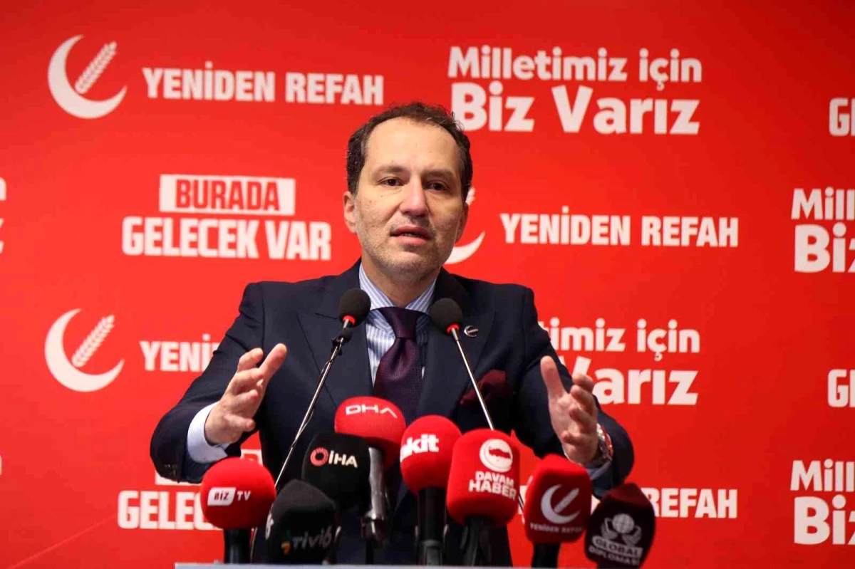 Son dakika haberleri: Yeniden Refah lideri Erbakan: "Erbakan hocamız, CHP ile asla ve asla birlikte olmazdı"