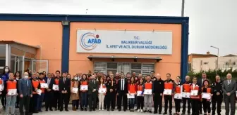 AFAD Gönüllüleri kimlik kartlarını aldı