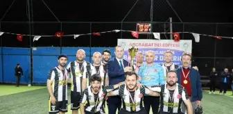 Akçaabat'ta kurumlar arası futbol turnuvası sona erdi