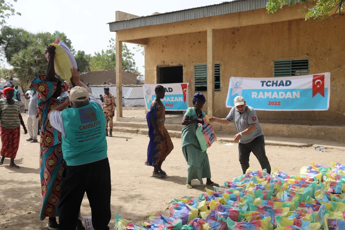 Cansuyu Derneği, Çad\'da ihtiyaç sahiplerine ramazan yardımı ulaştırdı