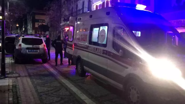 Edirne'de alkolü mekanda 1 kişi silahla 2 bacağından vurularak yaralandı