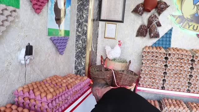 Erzurumlu yumurtacı ramazan ayında maliyetine satış akımı başlattı
