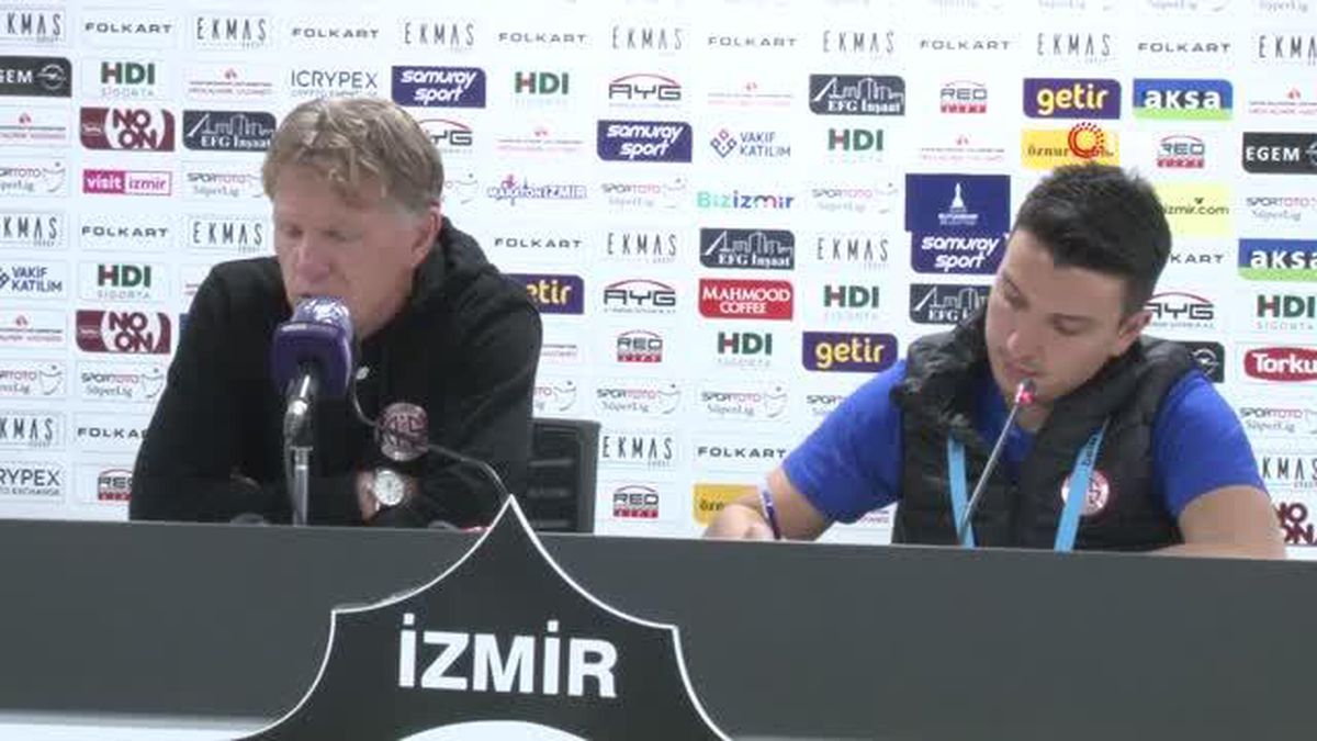 Groenendijck: '44 puan yeterli görünebilir ama biz daha fazlasını yaşatmak istiyoruz'