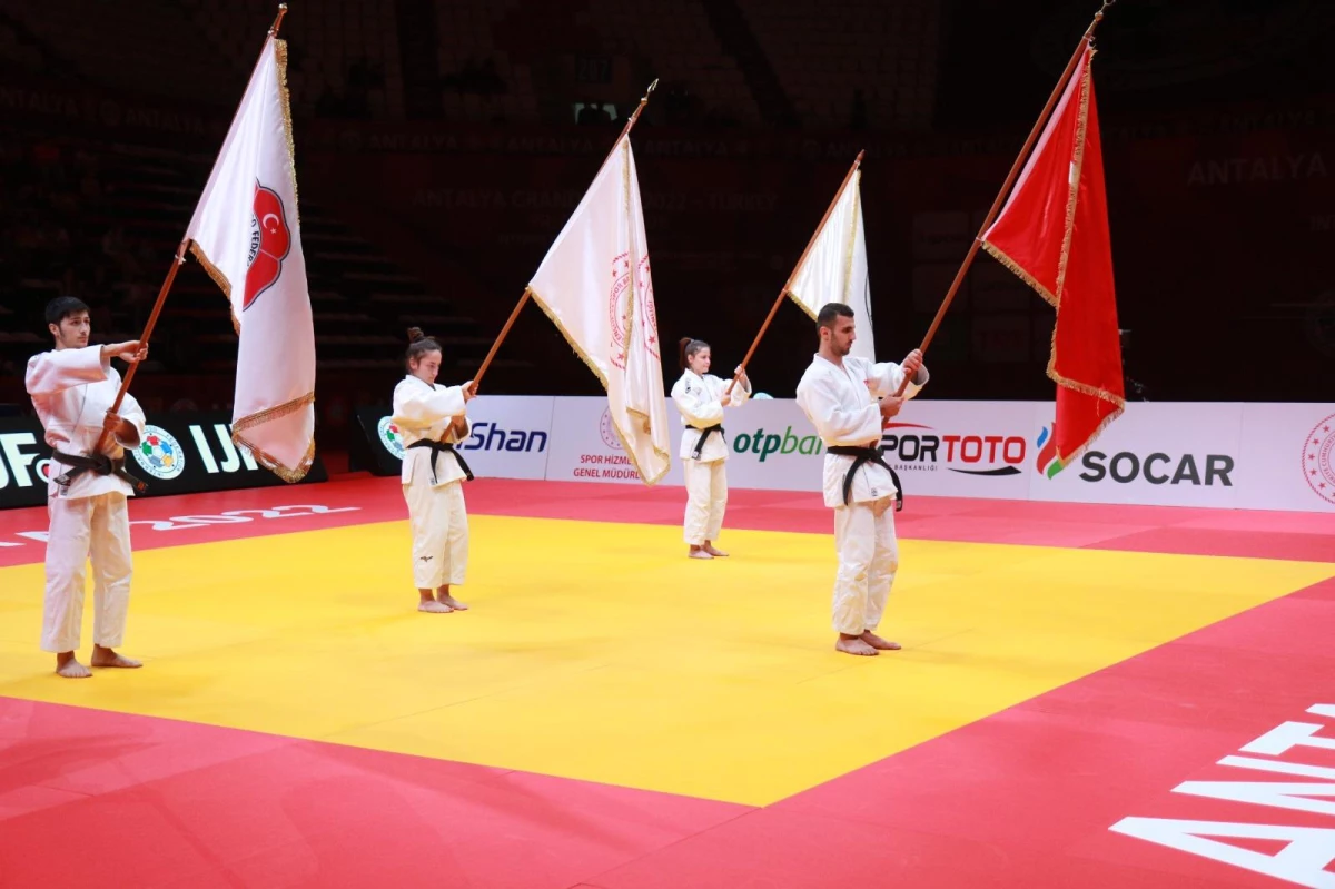 Judoda Antalya Grand Slam Turnuvası\'nda ikinci gün mücadeleleri tamamlandı