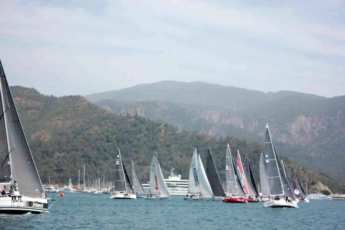 Marmaris\'te kış trofesinin 4. ayağı tamamlandı