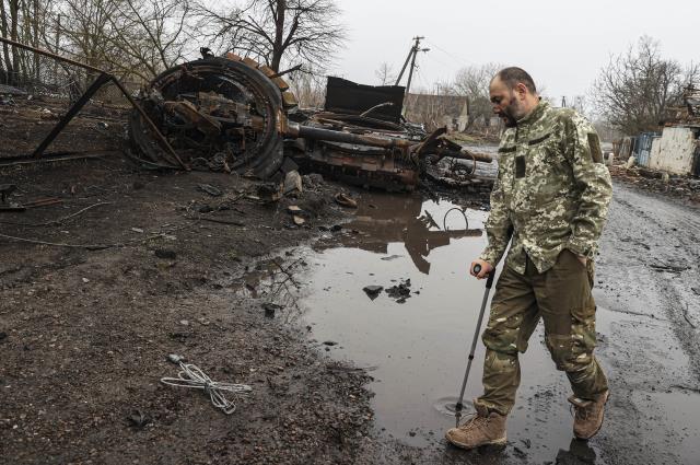 Rus ordusu Kiev yakınlarından geri çekildi! Arkalarında büyük bir enkaz kaldı