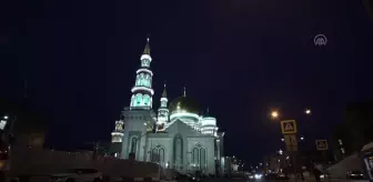 Rusya'nın başkenti Moskova'da ilk teravih namazı kılındı