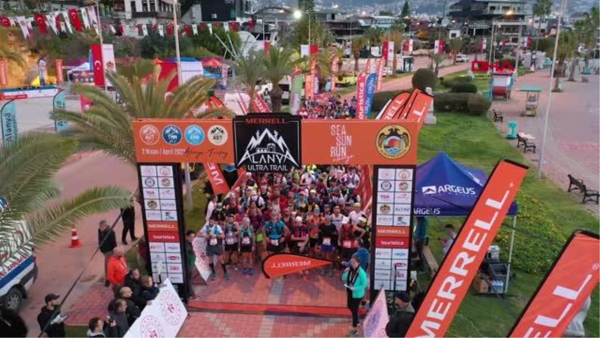 SPOR Alanya Ultra Trail 2022\'de ipi Fedrik Vancraeynest göğüsledi