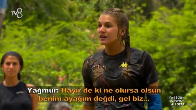 Survivor All Star'da Nisa ve Yağmur birbirine girdi