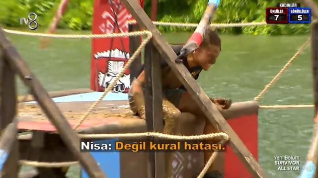 Survivor All Star'da Nisa ve Yağmur birbirine girdi