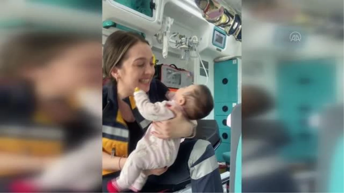 Terk edilmiş bebeğe sütannelik yapan acil tıp teknikeri Büşra Durmaz, duygularını anlattı