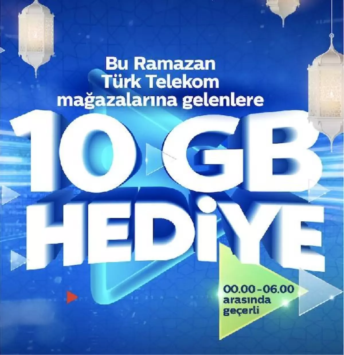 Türk Telekom\'dan Ramazan\'da 10 GB hediye