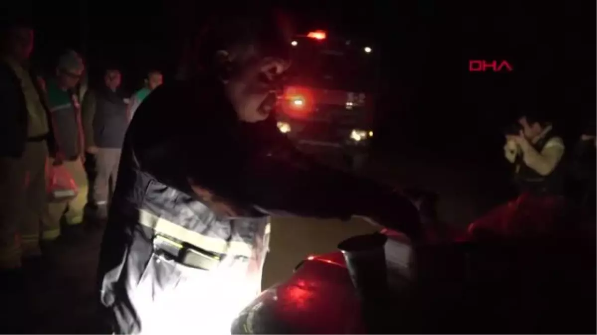 Son dakika haberleri! Yangına müdahale ederken ilk sahurlarını yaptılar