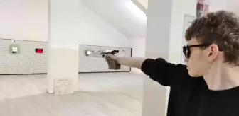Atıcılık sporuyla ilgilenen Eskişehirli öğrenciler, Mersin'de şampiyon olmak istiyor