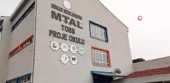 Dışı okul içi fabrika... Okul atölyesi fabrika gibi çalışıyor