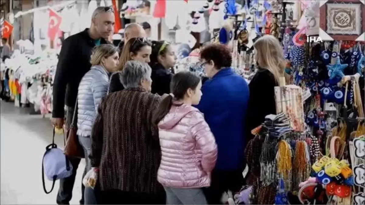 Edirne\'ye alışveriş için 3 ayda 500 binden fazla Bulgar turist geldi