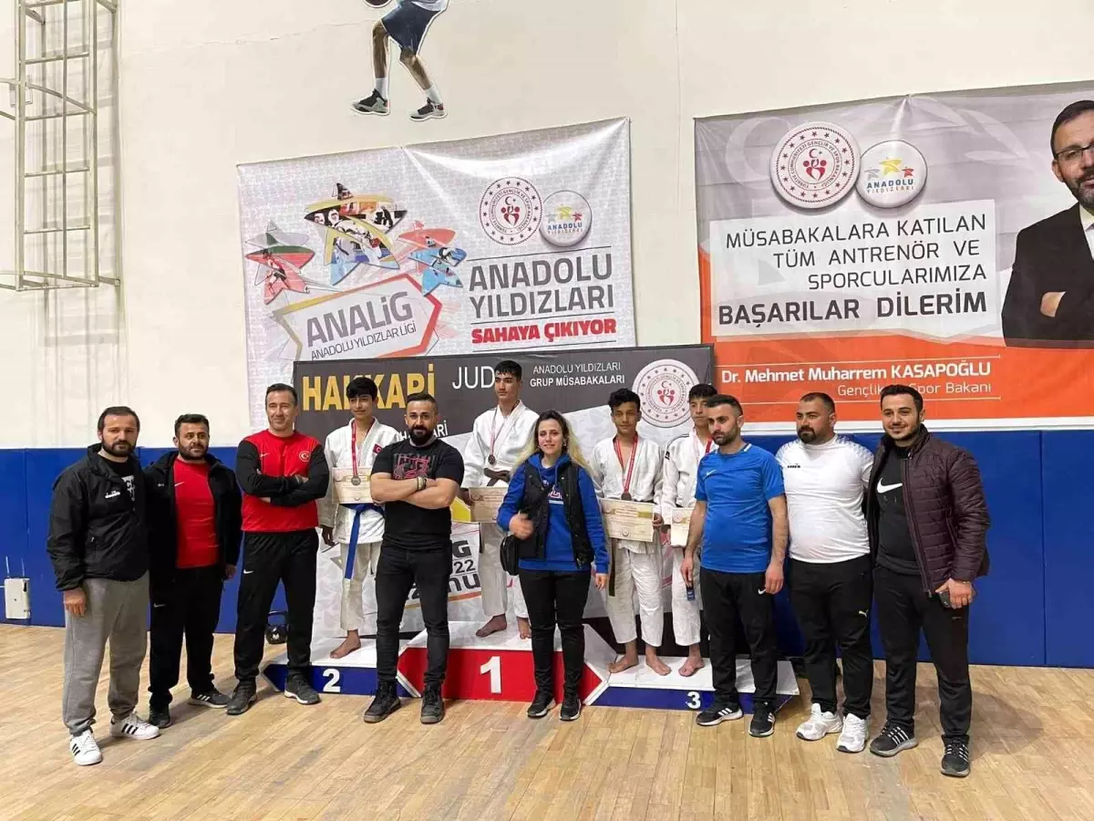 Hakkari\'de judo grup müsabakaları başladı