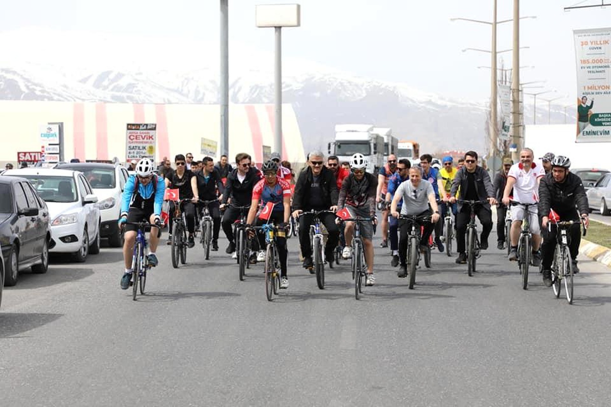 Erzincan\'da "Haydi Hep Birlikte Pedallayalım" etkinliği