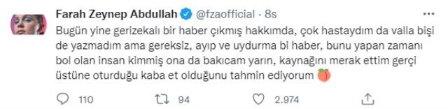 Farah Zeynep Abdullah, Bergen filminden 40 milyon lira kazandığı iddiasını yalanladı