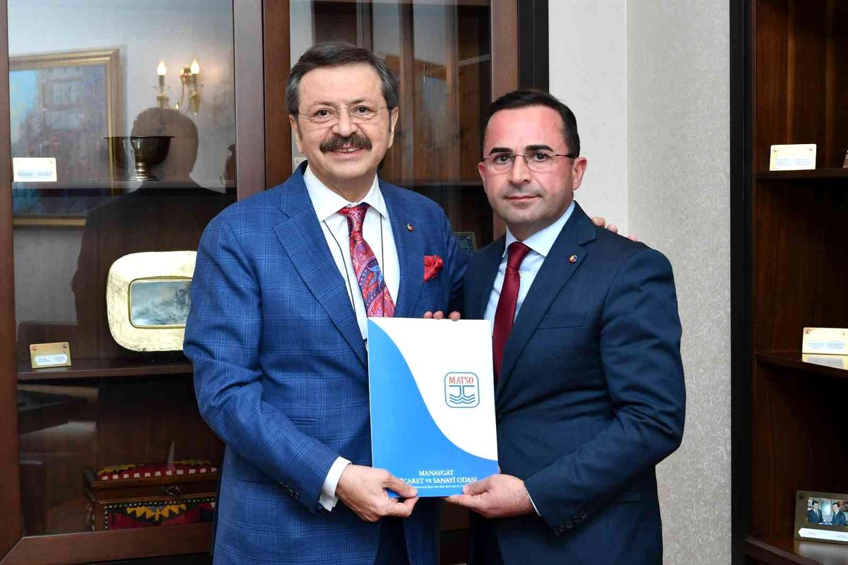 MATSO Başkanı Güngör, TOBB Başkanına hazırladığı talep listesini sundu