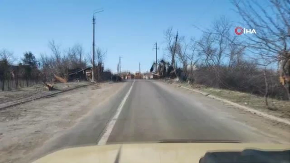 Rus bombardımanı altındaki Mariupol\'deki yıkım görüntülendi