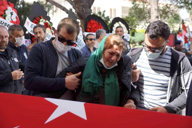 Şehit polis memuru Babayiğit, gözyaşları içerisinde uğurlandı