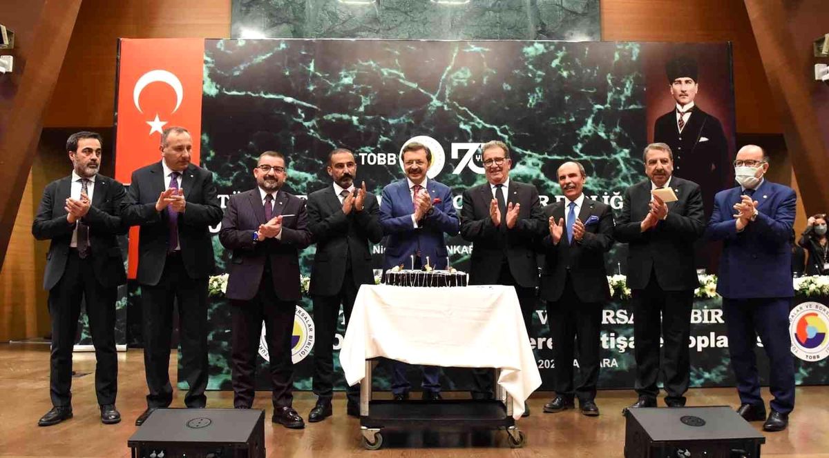 TOBB Başkanı Hisarcıklıoğlu\'ndan, Başkan Sağel\'e Sürpriz