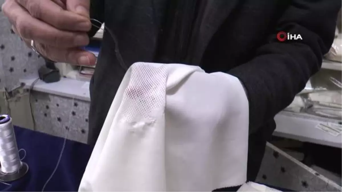40 yıldır yaptığı nakışlarla genç kızların çeyizini süslüyor