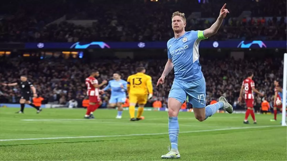 Manchester City, Şampiyonlar Ligi\'nde yarı final kapısını araladı