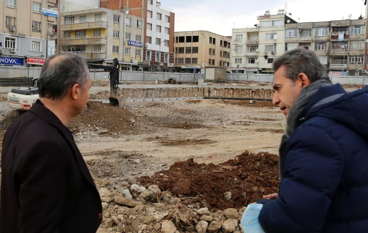 Başkan Kılınç devam eden çalışmaları inceledi