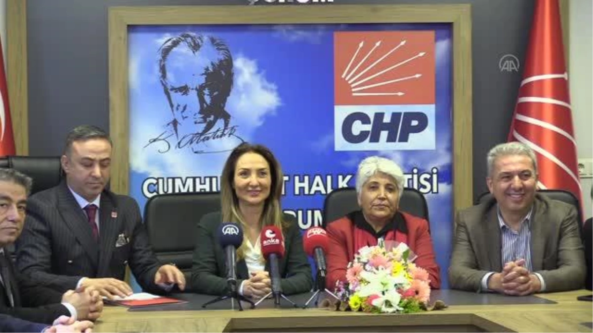 CHP\'li Kadın Kolları Genel Başkanı Nazlıaka, Çorum\'da konuştu Açıklaması