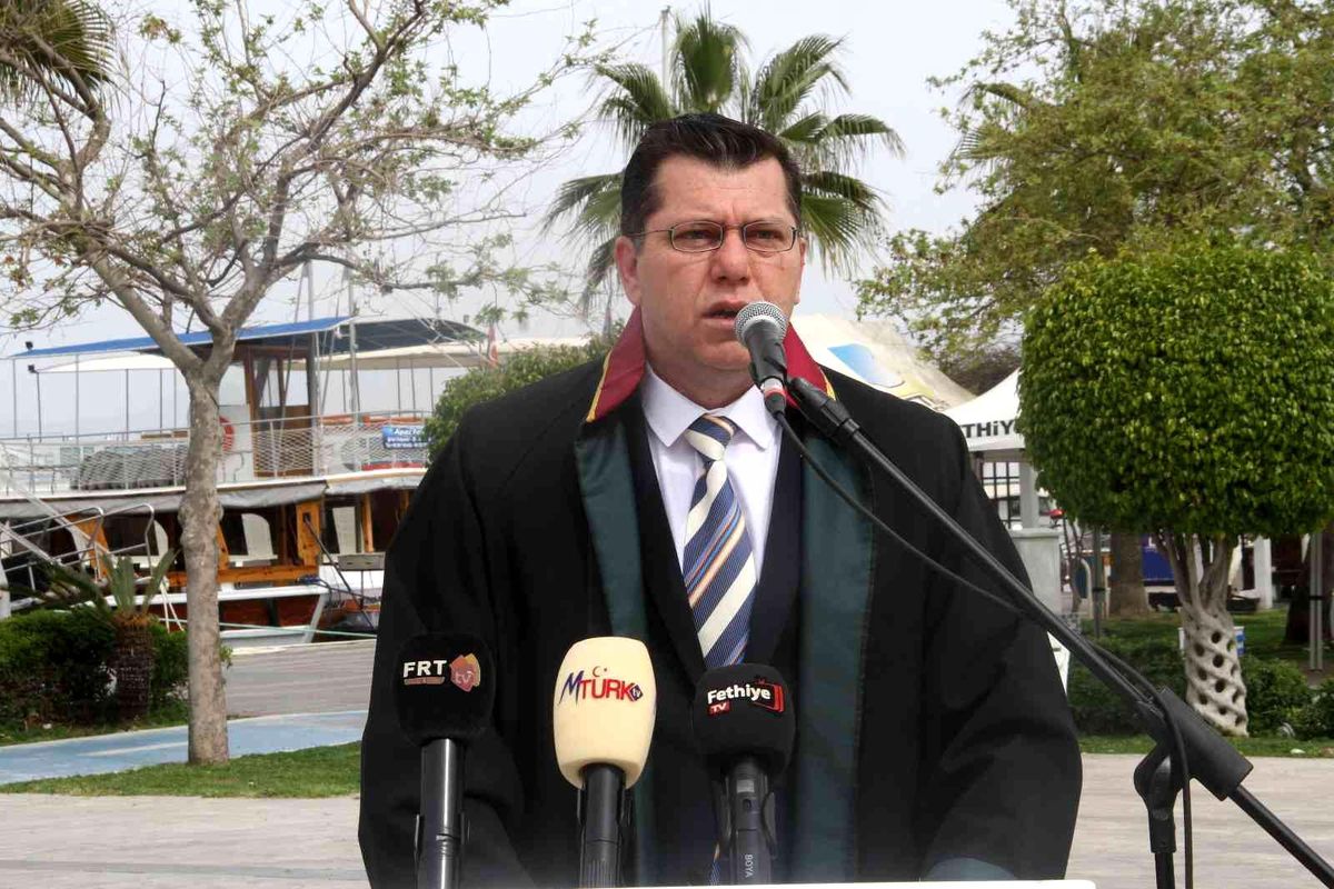Fethiye\'de Avukatlar Günü dolayısıyla tören düzenlendi
