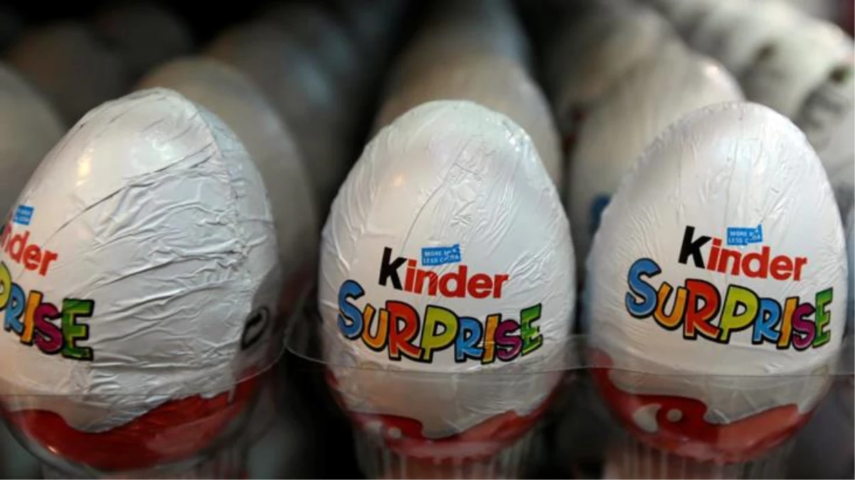 Ünlü şirketten salmonella virüsü uyarısı! Kinder Sürpriz yumurtalar toplatılıyor