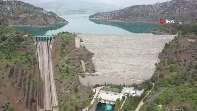 Kahramanmaraş'ta barajlar doldu- Bölgede bulunan 8 baraj yüzde 100'lük seviyelere ulaştı