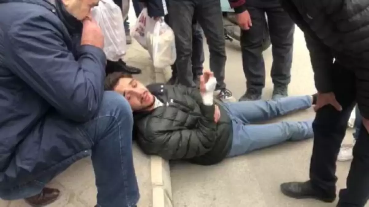 KAZADA YARALANAN MOTOSİKLETLİ, ASKERİ SINAV İÇİN AĞLADI