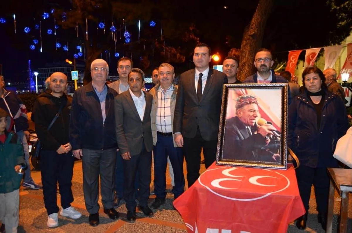 MHP Efeler\'den Alparslan Türkeş için lokma hayrı