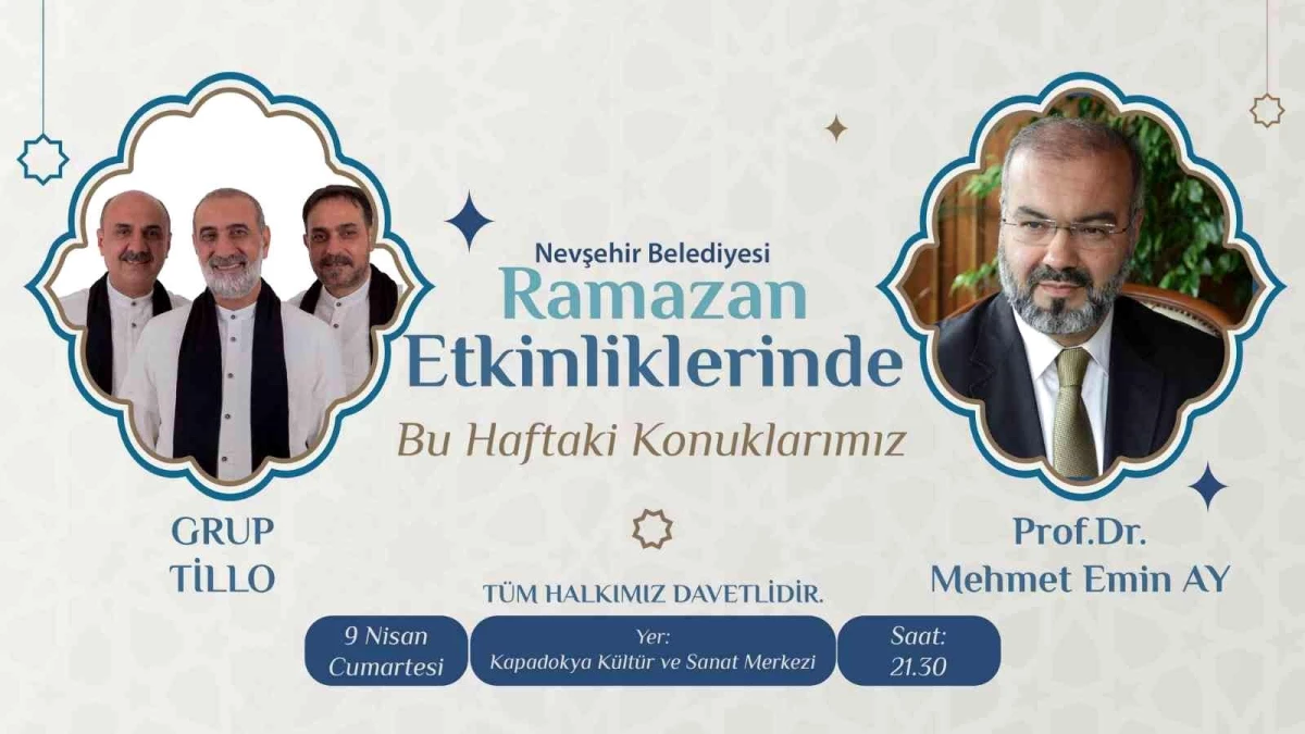 Nevşehir\'de Ramazan Etkinlikleri başlıyor